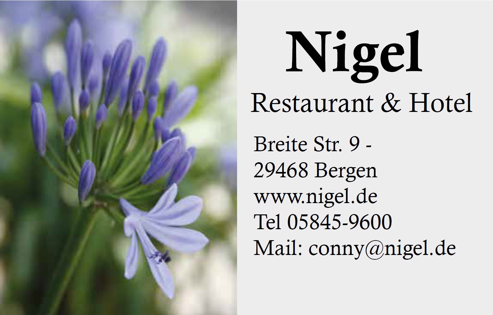 Nigel - Restaurant und Hotel