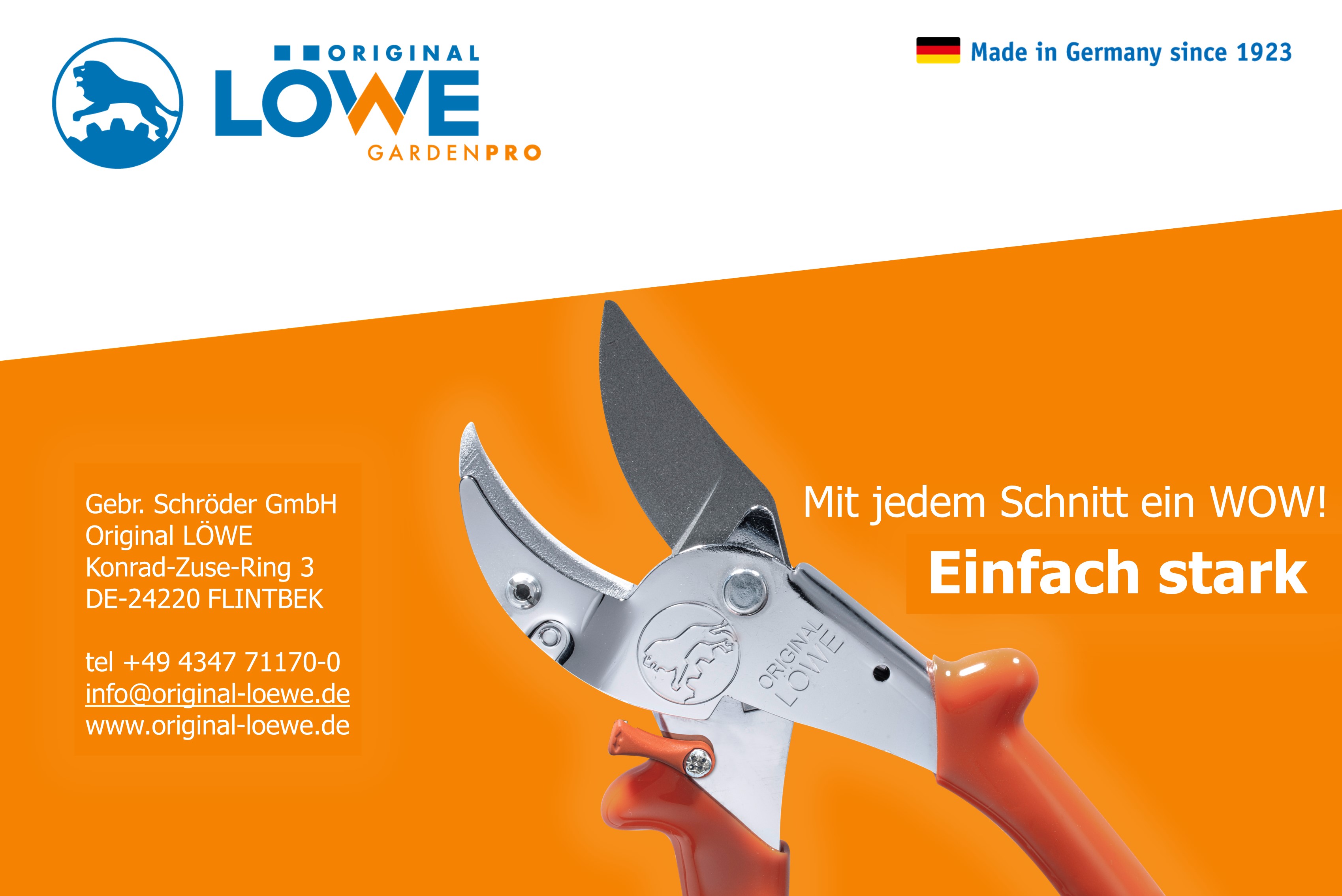 Original LÖWE GARDENPRO